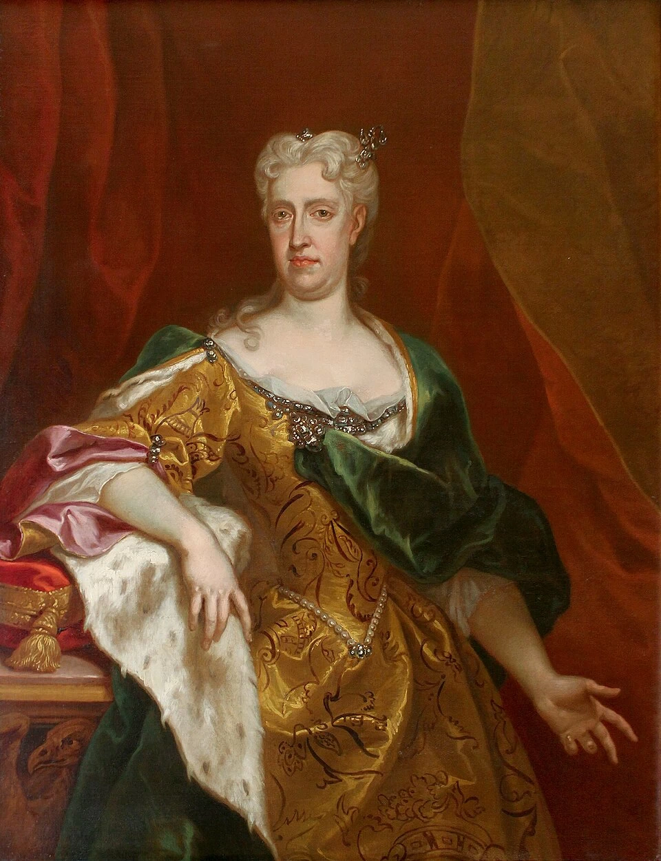 Ritratto di Maria Elisabetta d'Austria - Museo della città di Bruxelles